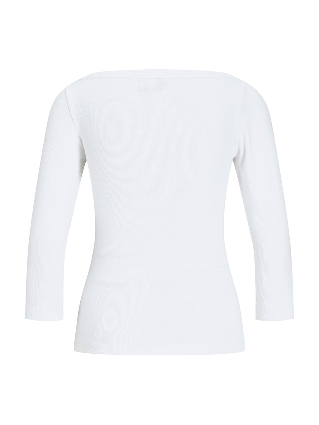 T-shirt JJXX Fifi Bianco scollo a barca 12272119 /BRIGHT WHITE JJXX 