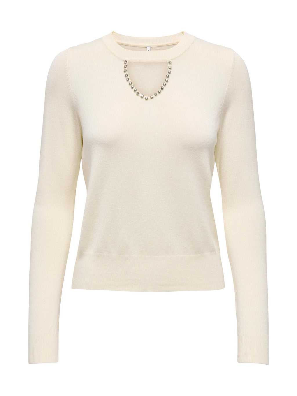 Maglia Only Venice Bianco con strass 15364652 /BabyS Breath ONLY 
