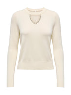 Maglia Only Venice Bianco con strass 15364652 /BabyS Breath ONLY 