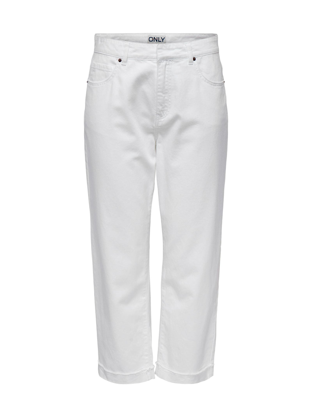 Pantalone Only Bianco Silla Baggy 15344269 /Bright White ONLY 