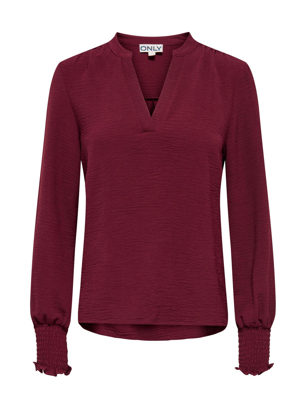 Blusa Only Mette Bordeaux a maniche lunghe 15284309 /Tawny Port ONLY 