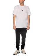 T-shirt Adidas Bianco logo piccolo JF1092 BIANCO ADIDAS 