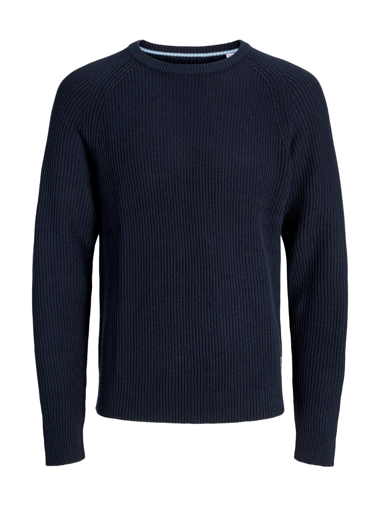 Maglia Jack & Jones Pannel Blu a costine 12278916 /Sky Captain JACK & JONES 