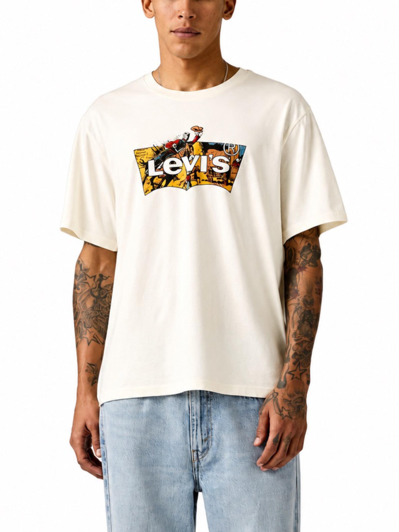 T-Shirt Levi's® Bianco Relaxed Cowboy 1614324 45 LEVI'S® 