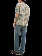 Camicia Jack & Jones Beige Luke fantasia floreale 12271111 /Silver Sage JACK & JONES 