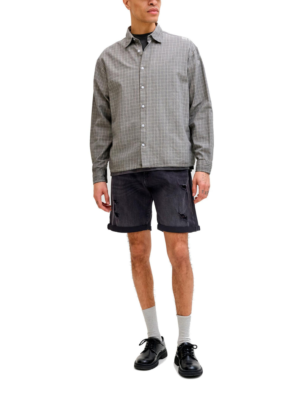 Bermuda Jack & Jones Rick Nero in denim 12269608 /Black Denim JACK & JONES 