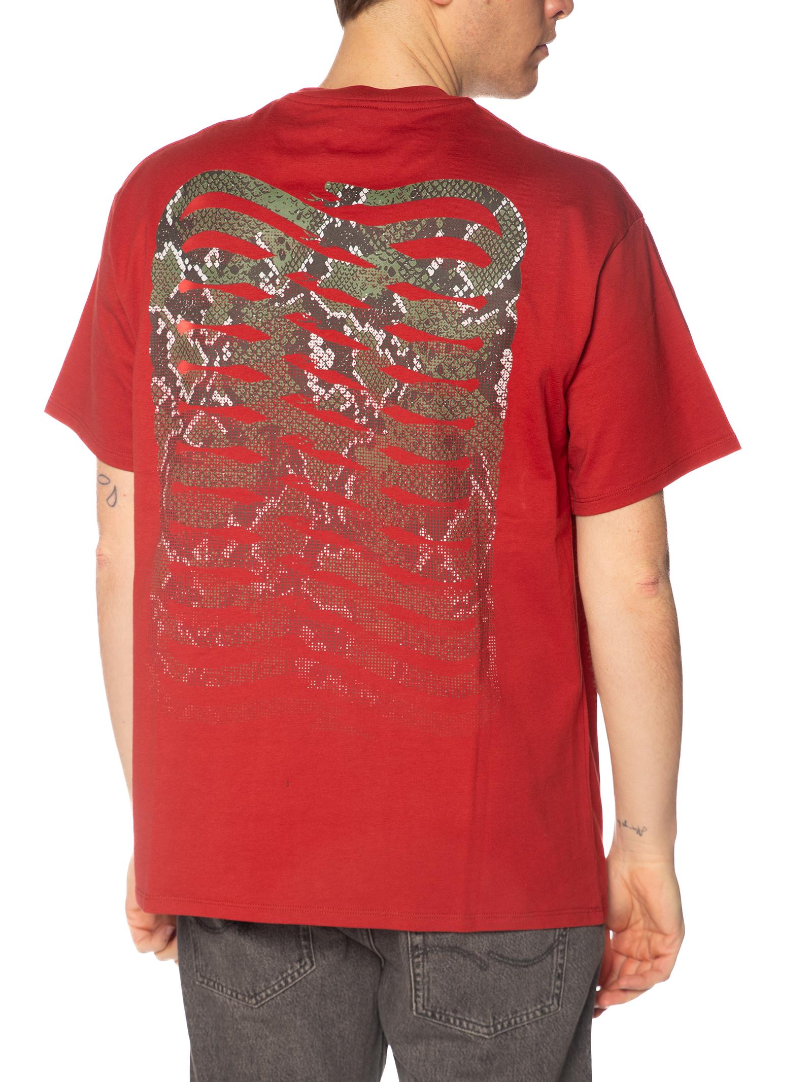 T-shirt Propaganda Bordeaux Ribs Python TS678 BORDEAUX PROPAGANDA 
