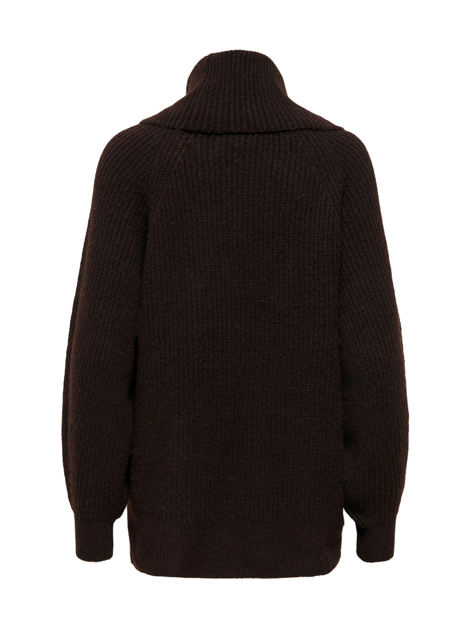 Maglia Only Whitney Marrone collo alto 15353187 /Chocolate Torte ONLY 