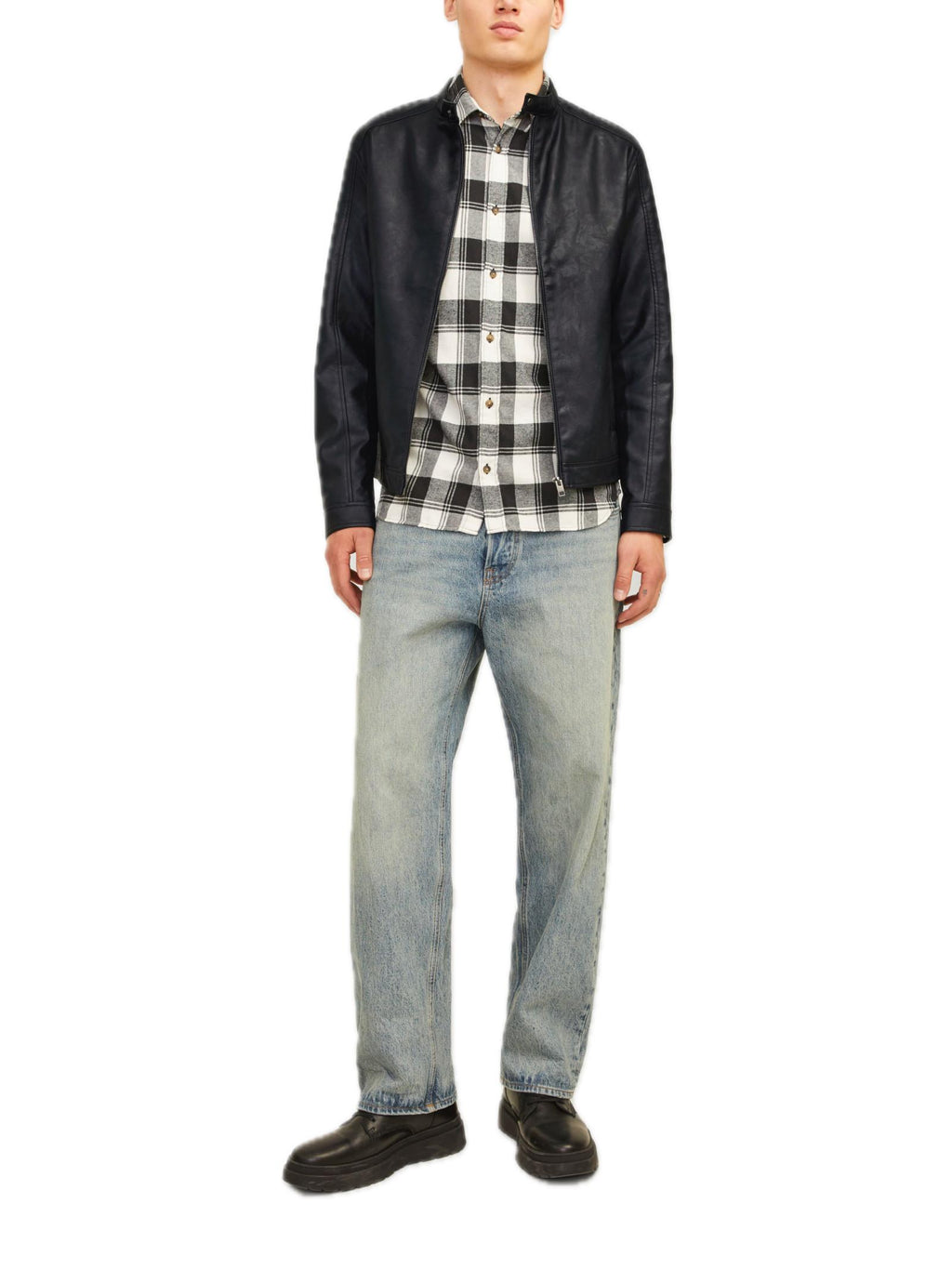 Giubbotto Jack & Jones Dylan Nero bomber 12261195 /Black JACK & JONES 