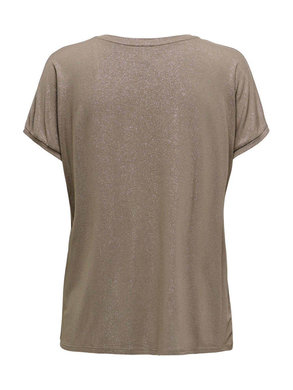 T-shirt Only Tortora Carrie con glitter 15315976 /Walnut ONLY 