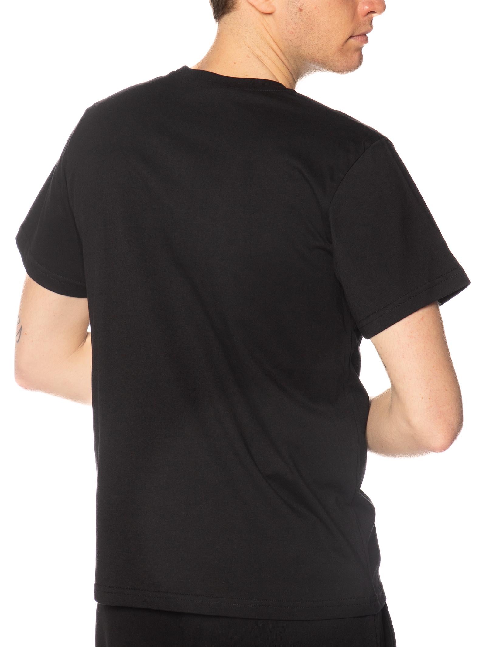 T-shirt DS2 Nero stampa in rilievo SS26205 NERO DS2 