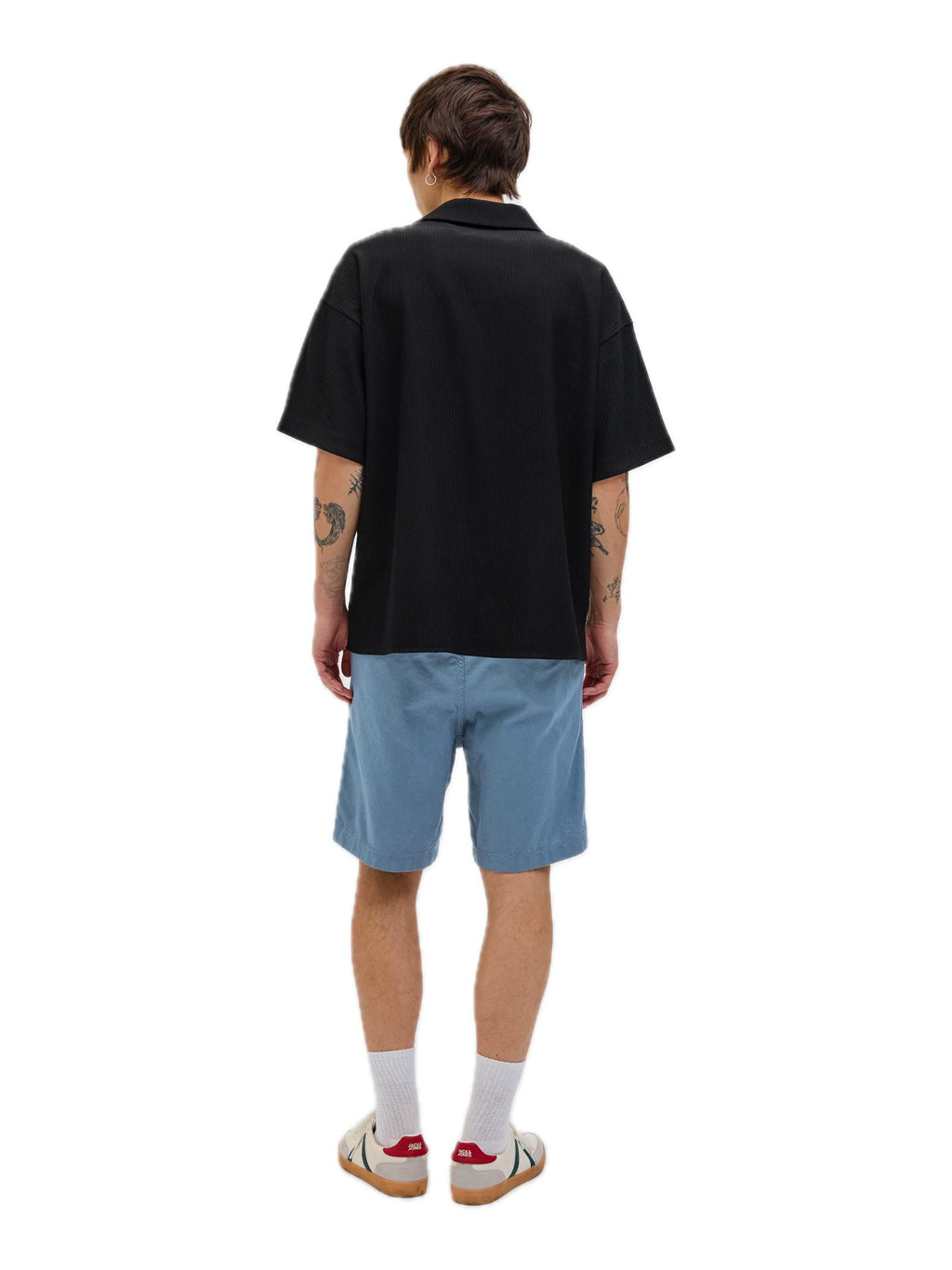 Bermuda Jack & Jones Jaden Azzurro con coulisse 12274968 /Blue Mirage JACK & JONES 