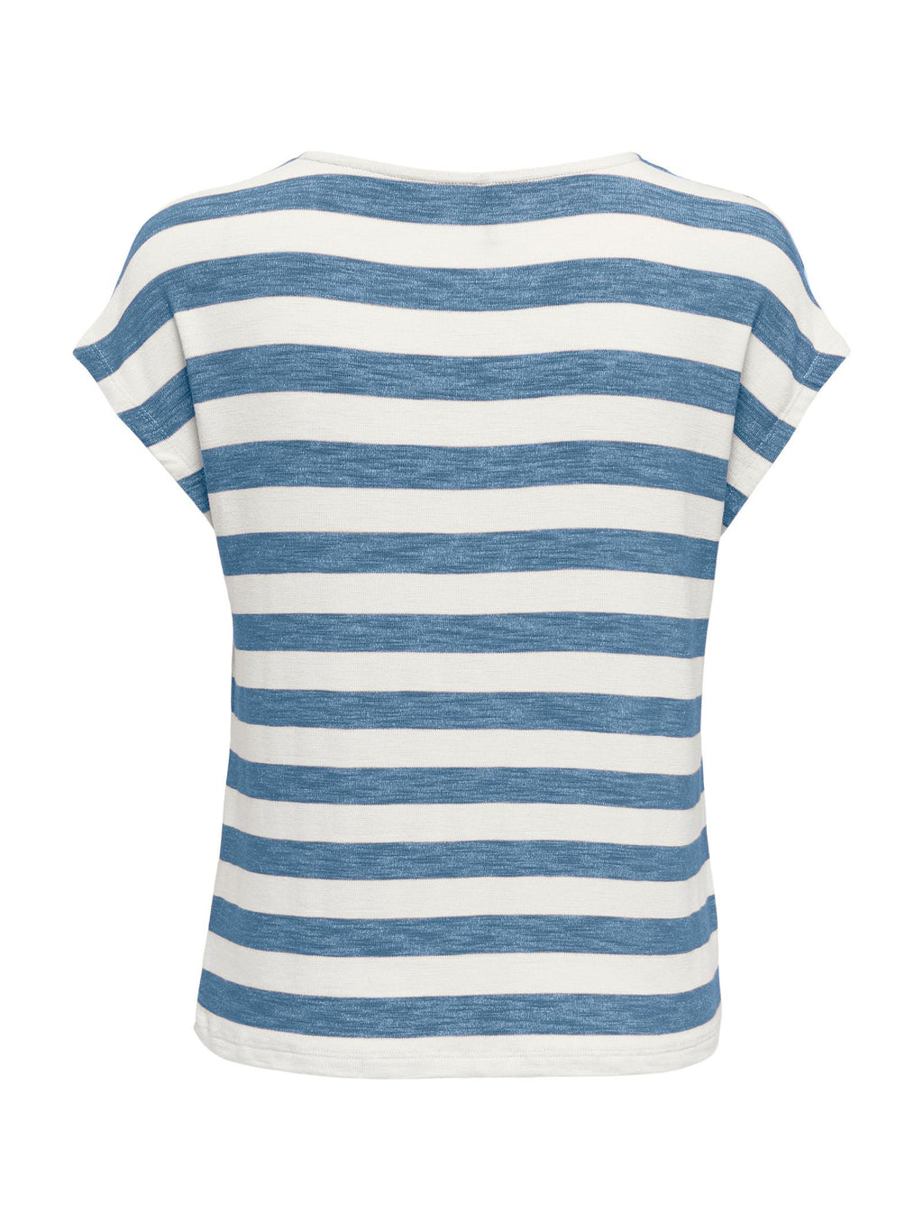 T-shirt Only Bianco Celeste Lira a righe 15252103 /Infinity ONLY 