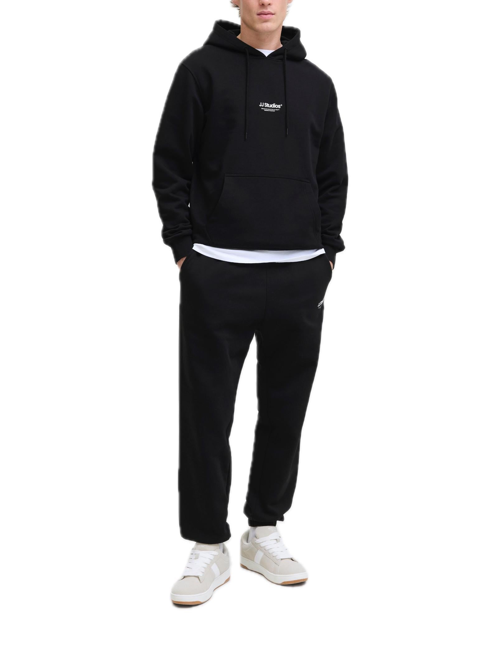 Pantalone Jack & Jones Soho Nero in felpa 12278943 /Black JACK & JONES 