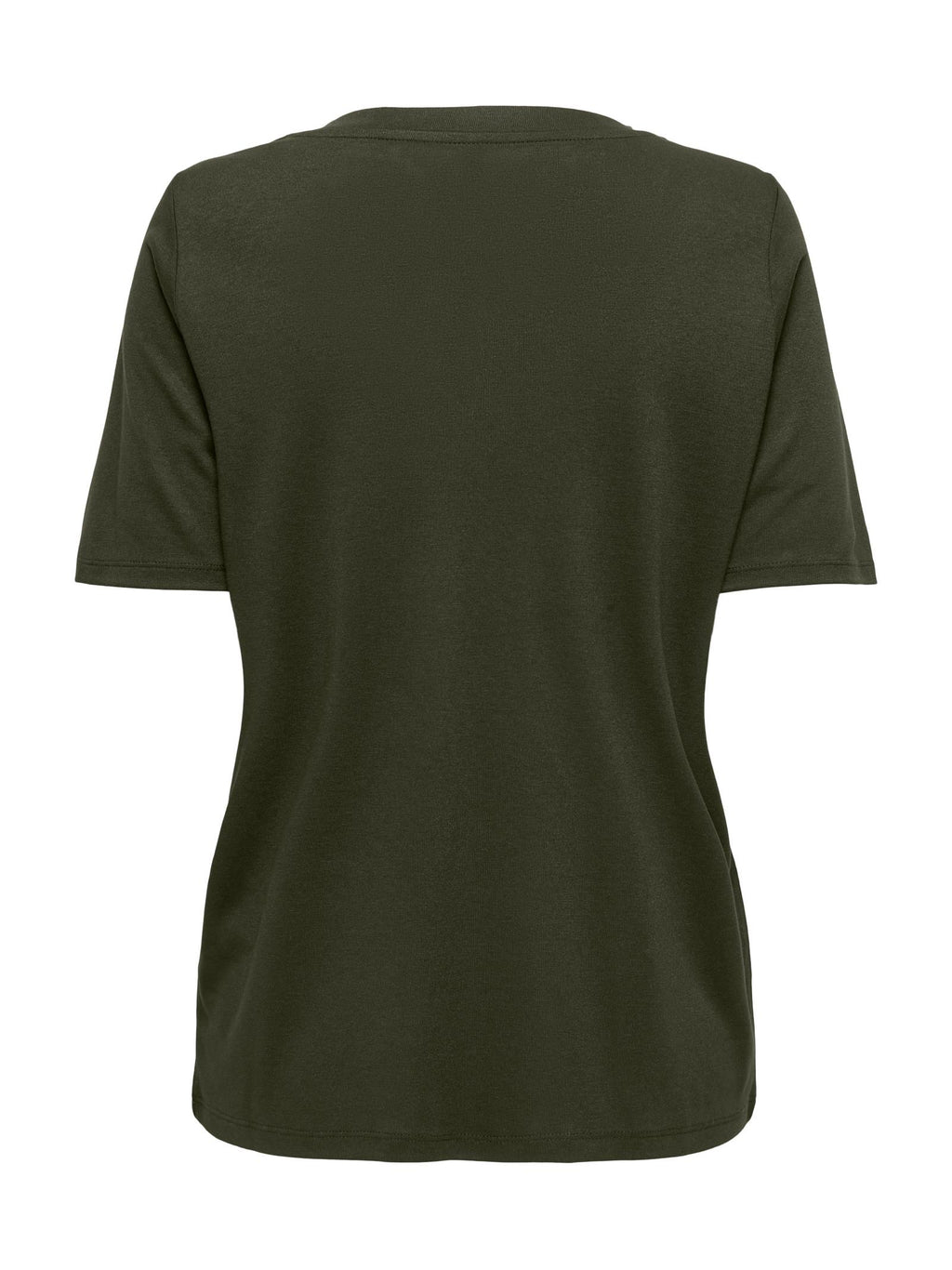 T-shirt Only Henrietta Verde con scollo a V 15344497 /Forest Night ONLY 