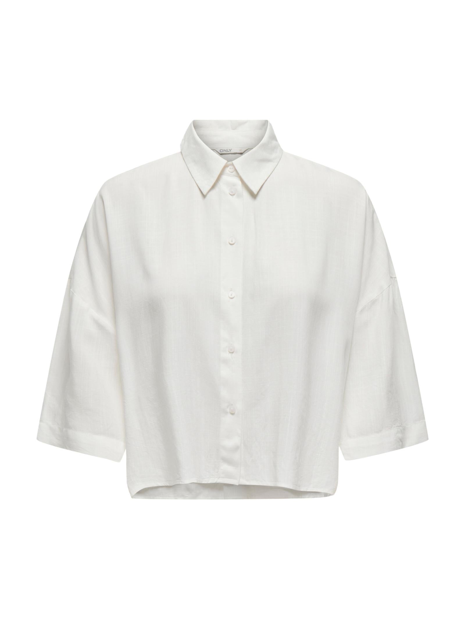 Camicia Only Bianco Astrid cropped 15307870 /Cloud Dancer ONLY 