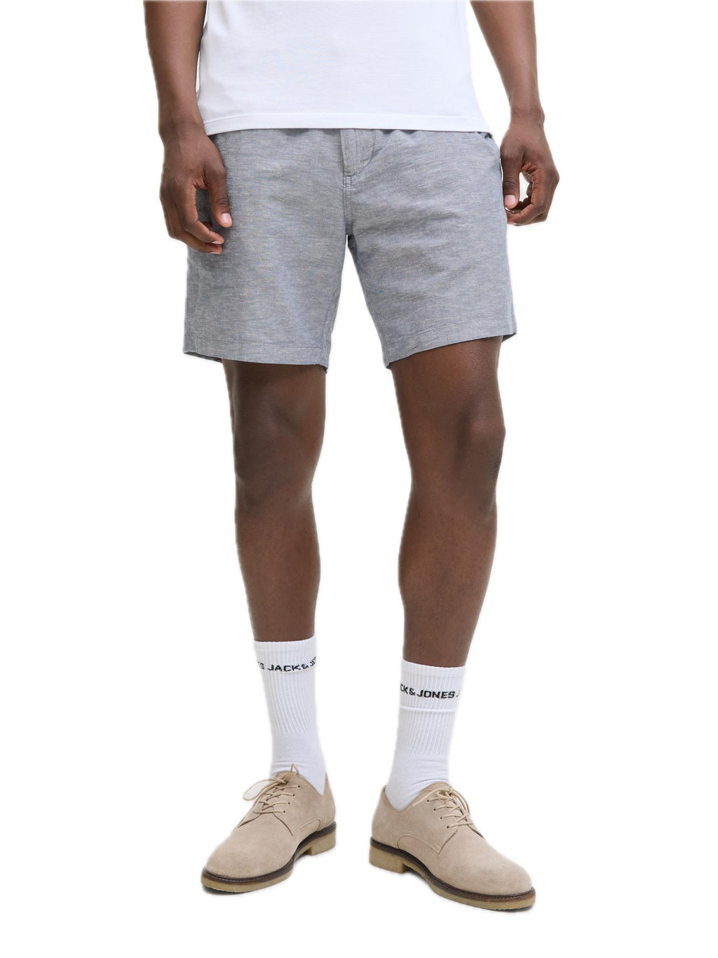 Bermuda Jack & Jones Stace Blu in lino 12248627 /Faded Denim JACK & JONES 