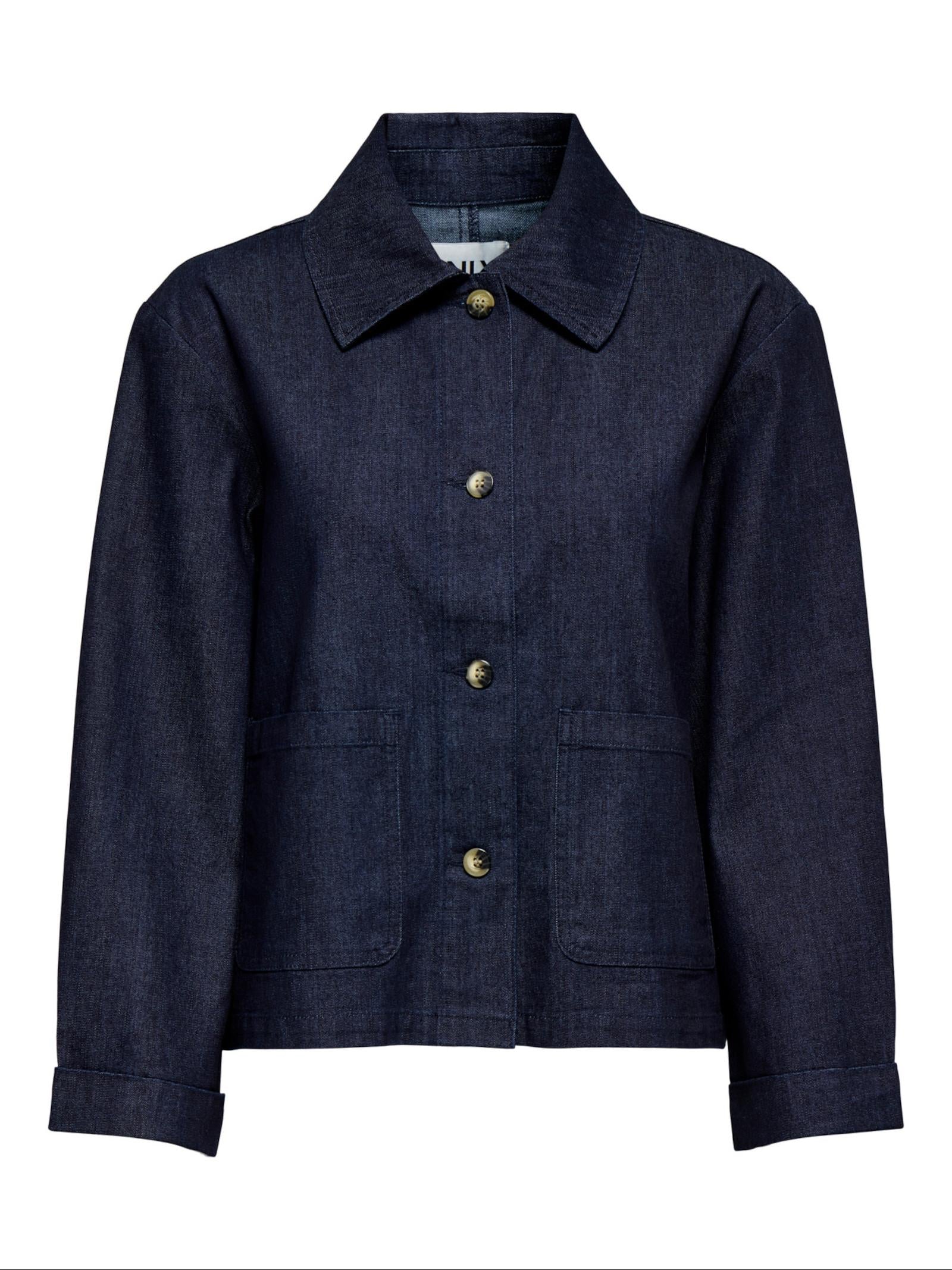 Giubbotto Only Ashby Dark Blue in denim 15364598 /Dark Blue Denim ONLY 