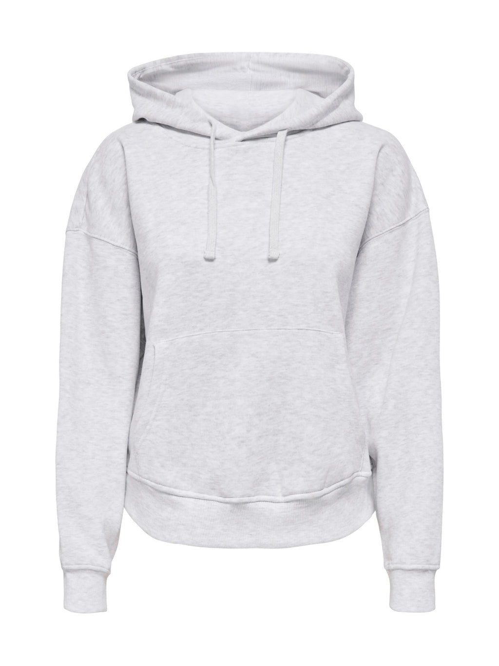 Felpa Only Best Grigia con cappuccio. 15338730 /Light Grey Melange ONLY 