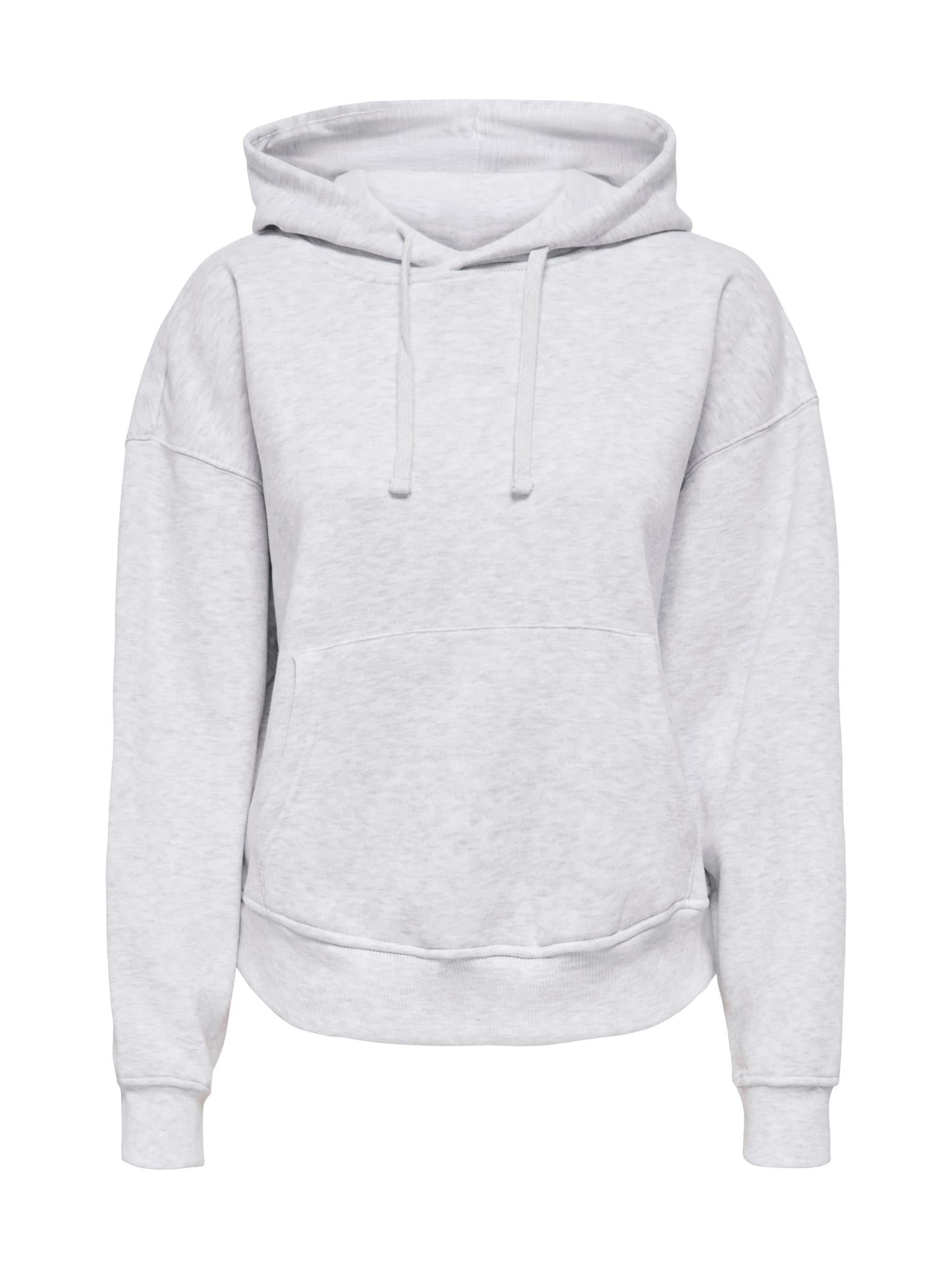 Felpa Only Best Grigia con cappuccio. 15338730 /Light Grey Melange ONLY 