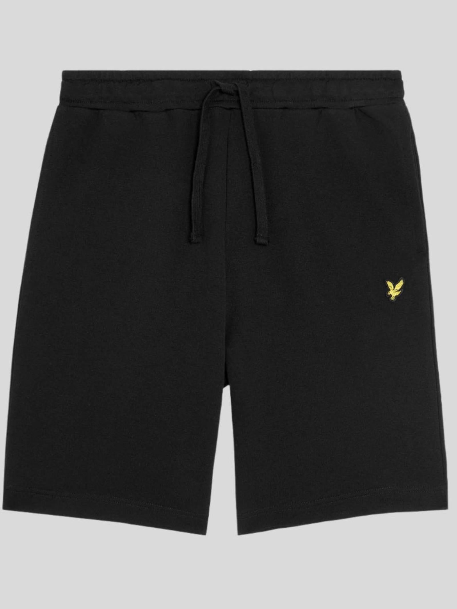 Bermuda Lyle & Scott Nero in felpa ML414VOG JET BLACK LYLE & SCOTT 