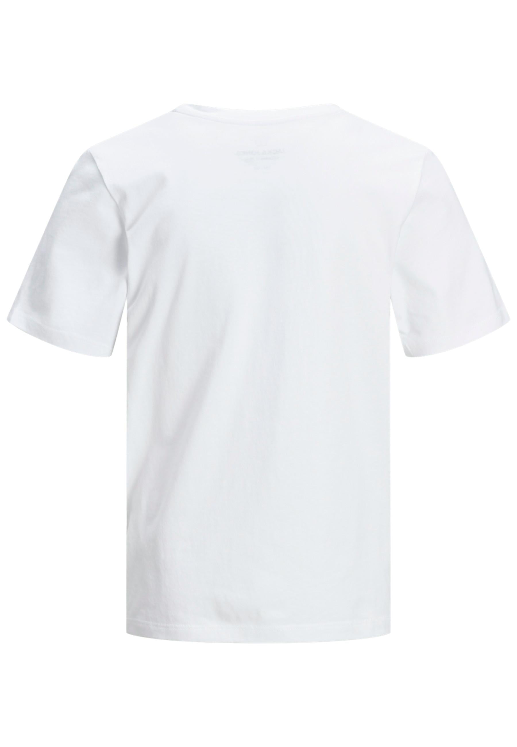 T-Shirt Jack & Jones Junior Bianco