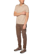 Polo Seinse Beige collo aperto PE3269 BEIGE SEINSE 