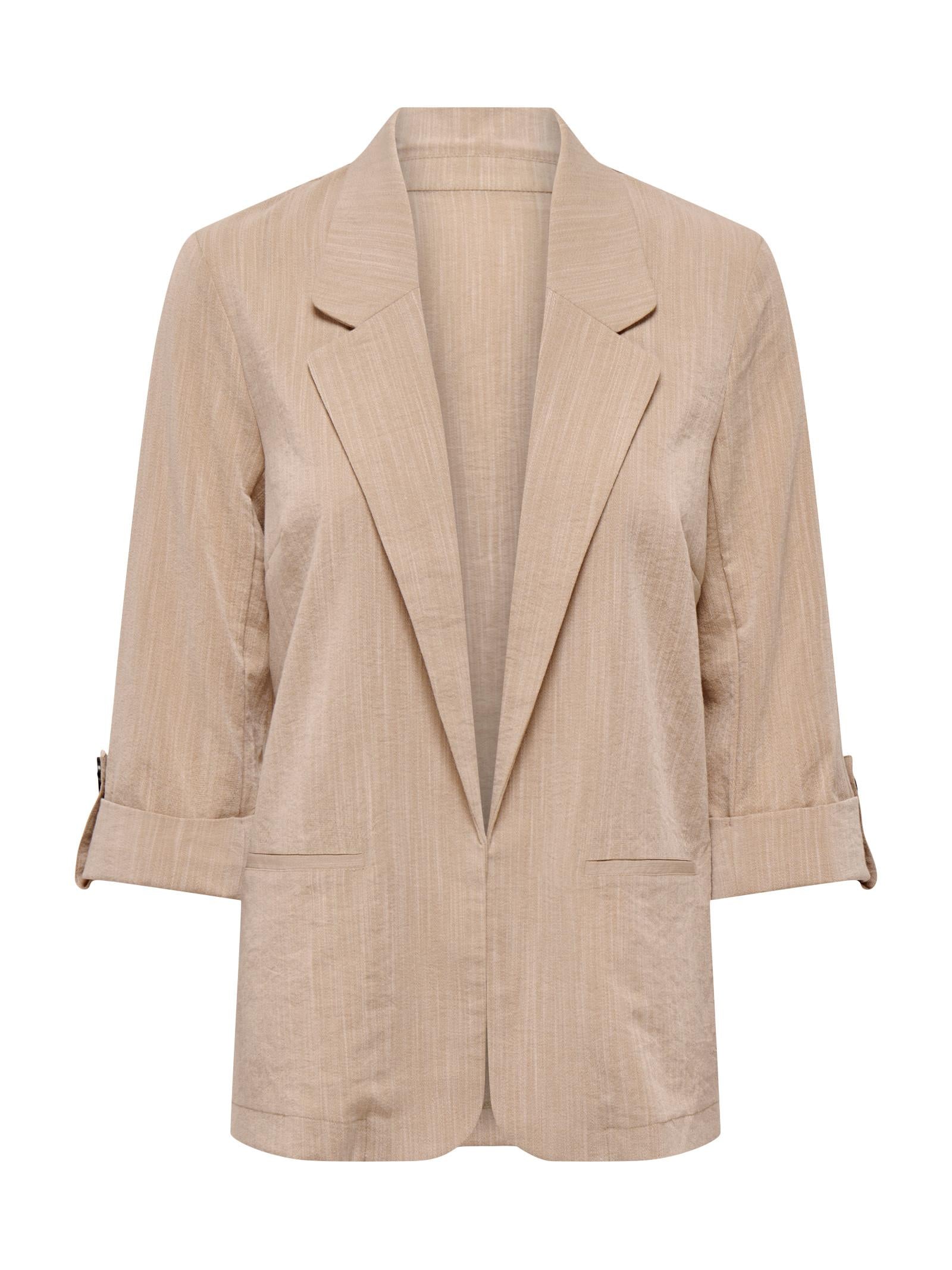 Blazer Only Marsa Beige con manica 3/4 15308084 /Safari ONLY 