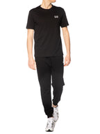 T-shirt Emporio Armani Nero logo piccolo 8NPT25 1200 EA7 