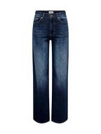 Jeans Only Madison Blush Dark Blue Denim wide leg 15318405 /Dark Blue Denim ONLY 