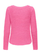 Maglia Only Rosa Gina con lavorazione a maglia 15113356 /Wild Orchid ONLY 