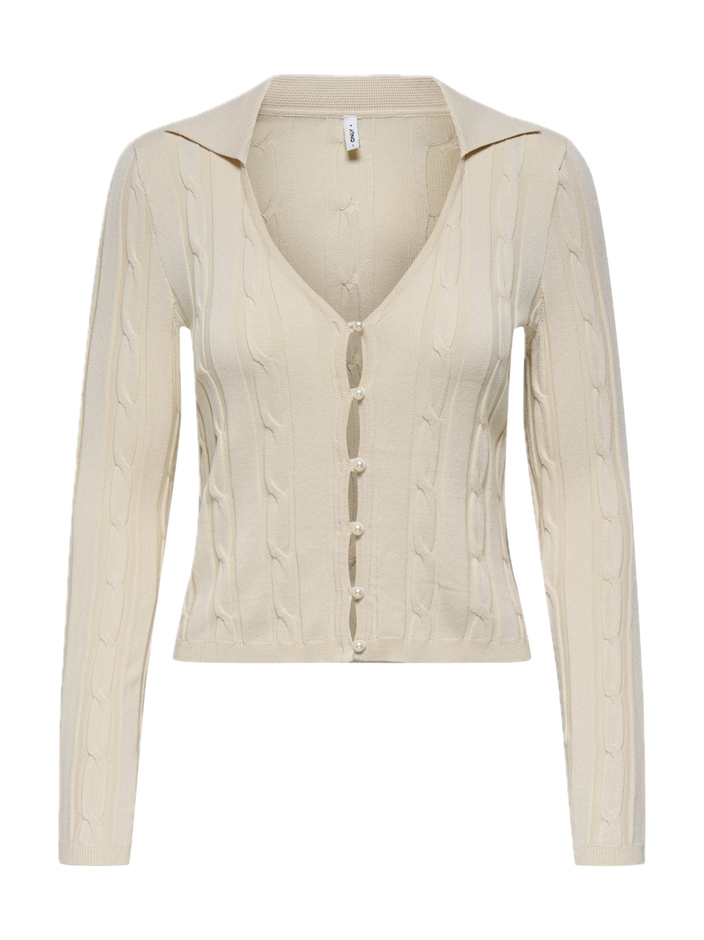 Cardigan Only Meddi Panna in maglia 15352102 /Birch ONLY 