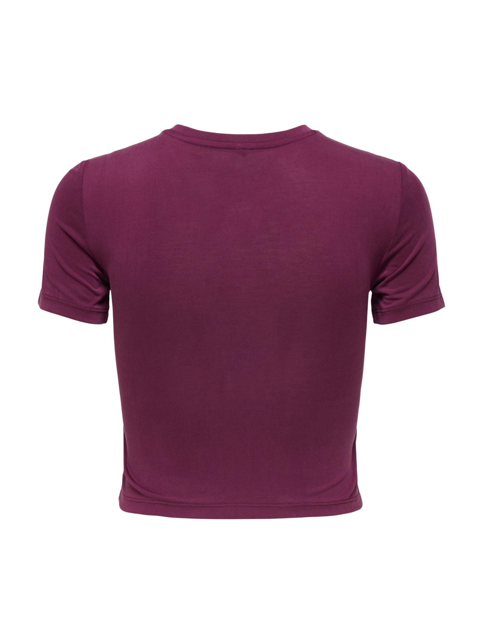 T-shirt Only Bordeaux cropped 15353070 /Grape Wine ONLY 
