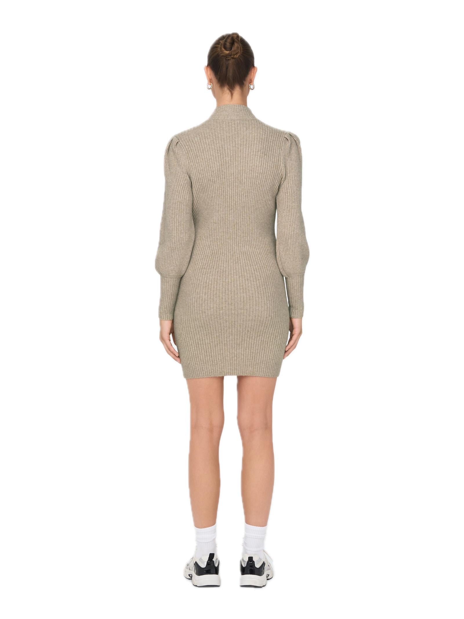 Abito Only  Katia Beige  a collo alto 15232502 /Mocha Meringue ONLY 
