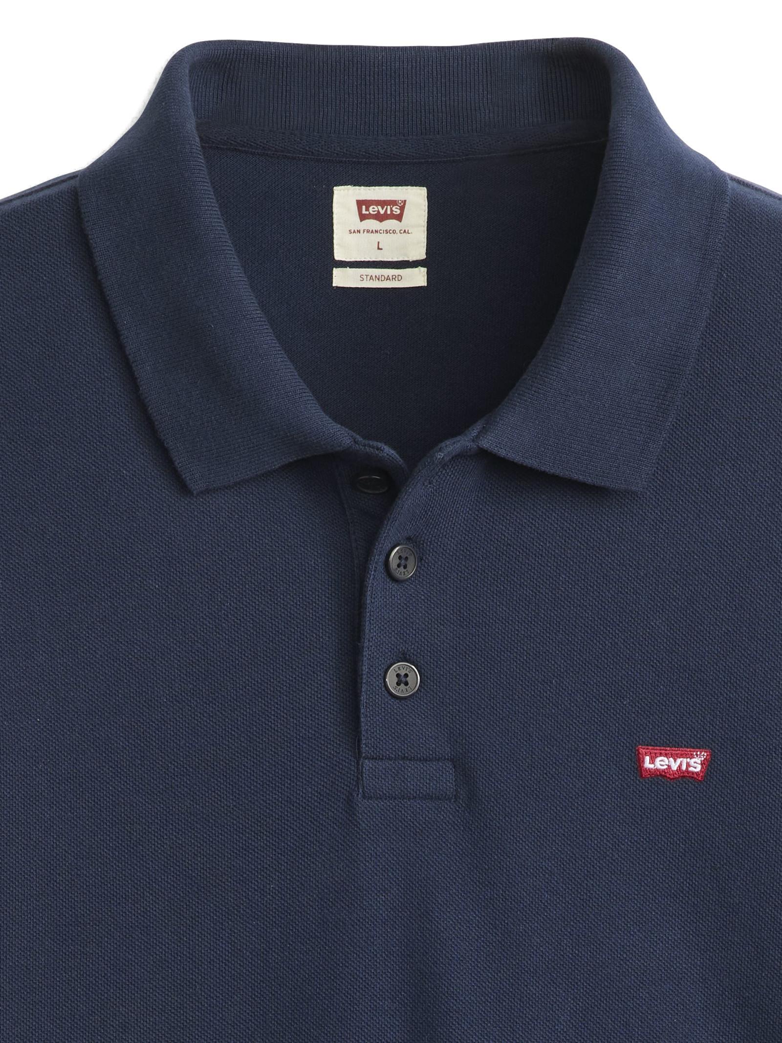Polo Levi's® Wood Blu logo ricamato 3588300 05 LEVI'S® 