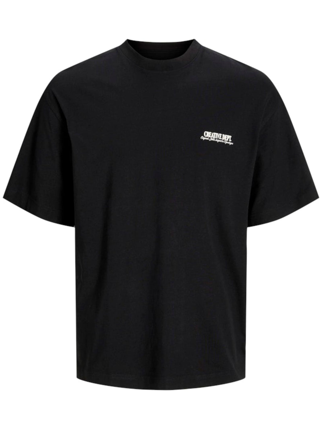 T-shirt JACK & JONES Nero con stampa 12265826 /Black JACK & JONES 