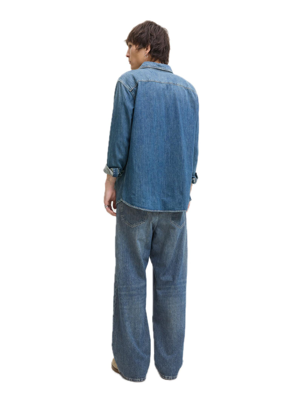 Jeans Jack & Jones Dave Blue Denim Baggy 12283806 /BLUE DENIM JACK & JONES 
