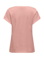 T-shirt Only Feluca Cipria con stampa 15367627 /Misty Rose ONLY 