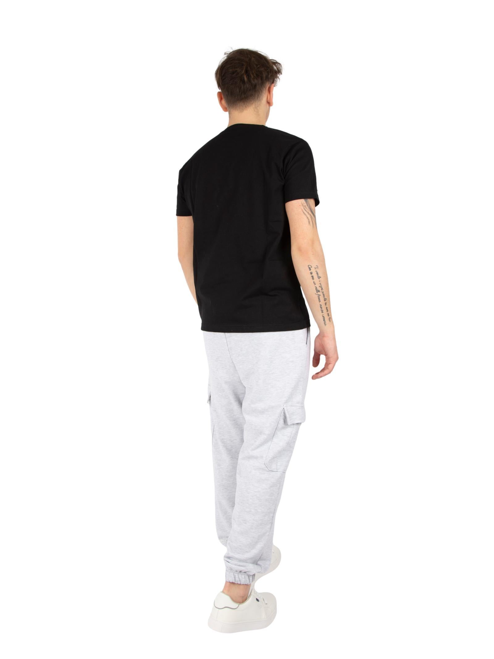 T-shirt Superculture Nero Smile A1089 NERO SUPERCULTURE 