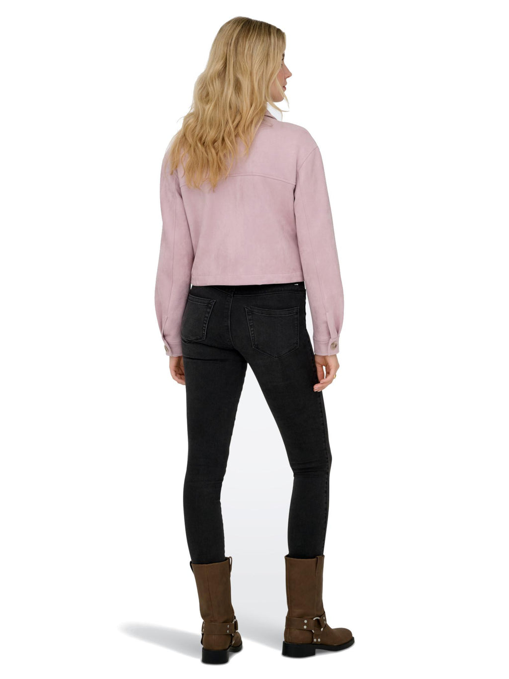 Giacca Only Belicia Rosa scamosciata 15362889 /Burnished Lilac ONLY 