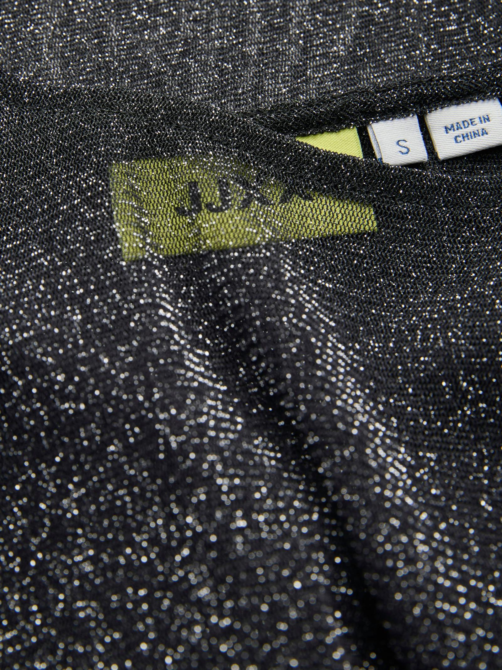 T-shirt JJXX Melia Nero con glitter 12290456 /Black JJXX 