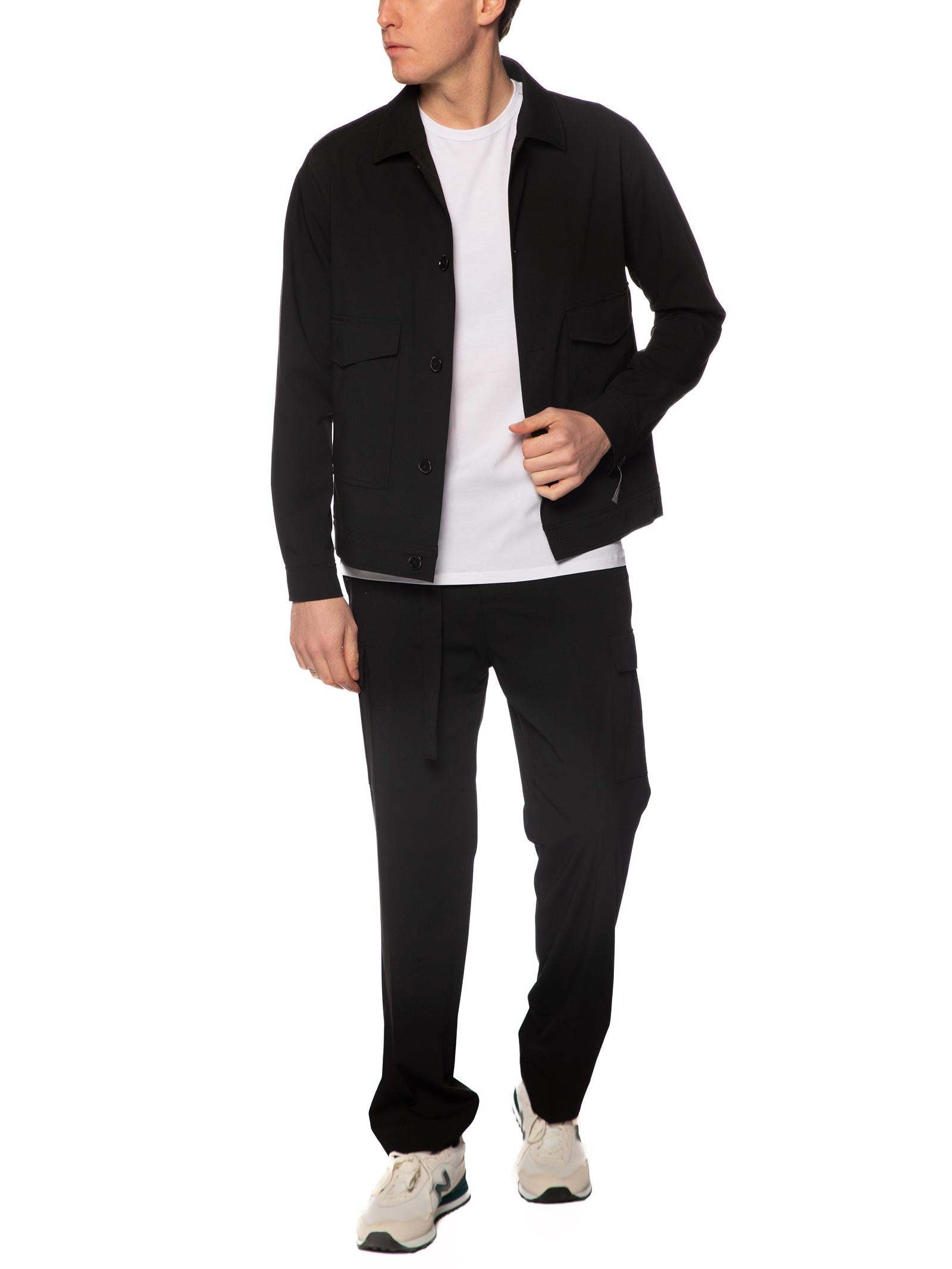 Overshirt Seinse Nero punto milano GBE1112 NERO SEINSE 