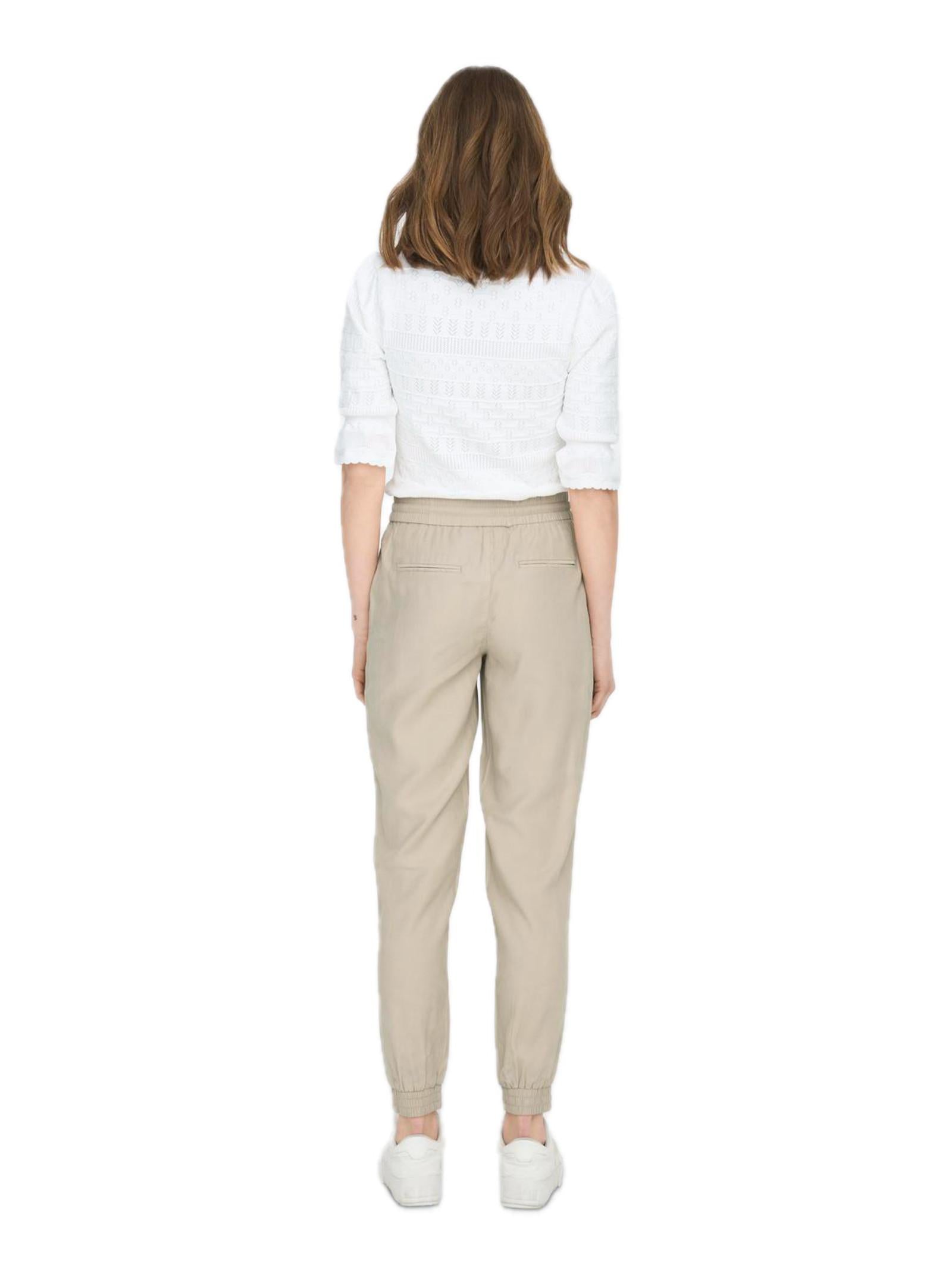 Pantalone Only Beige con polsino 15203946 /Humus ONLY 