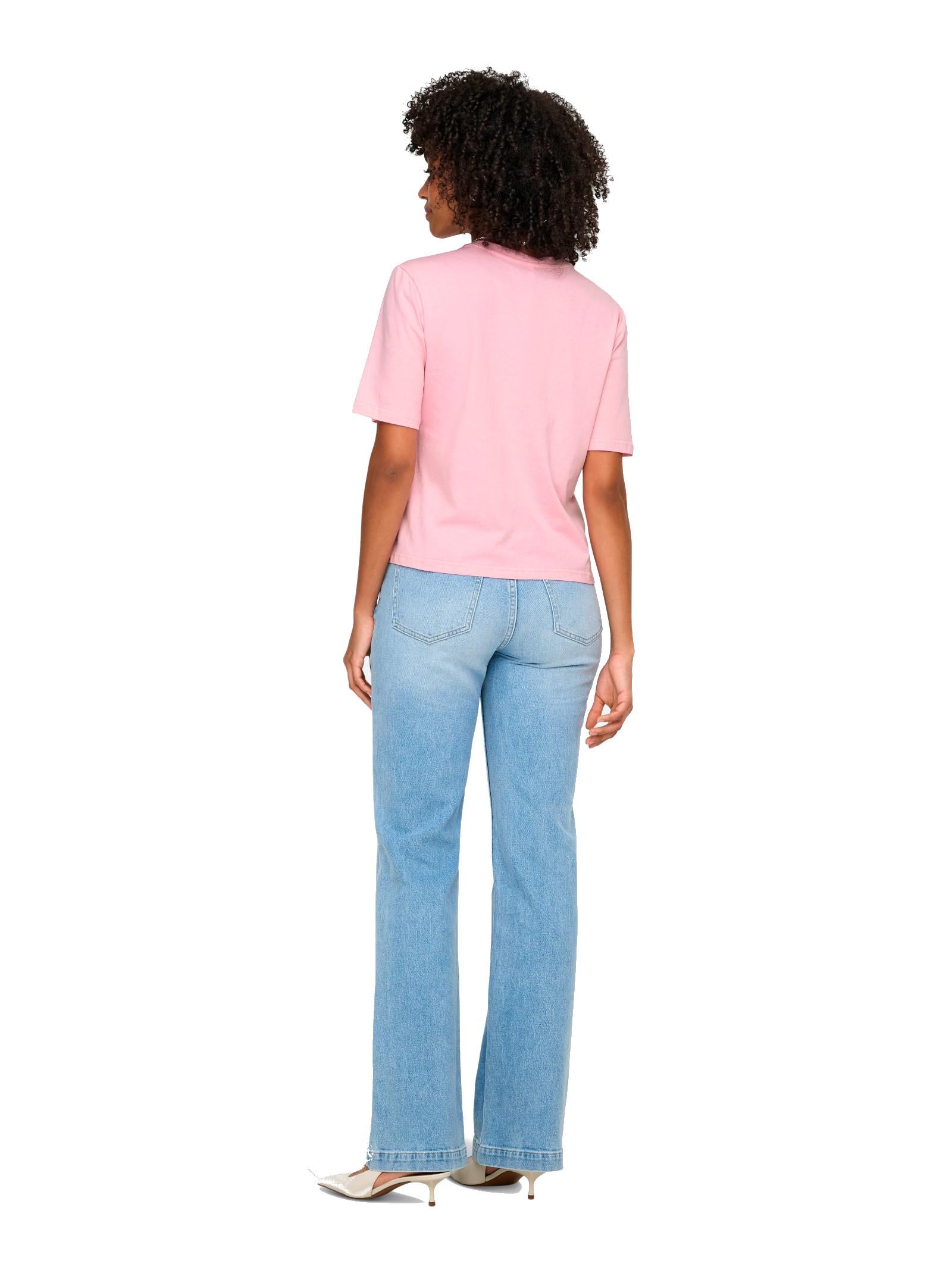T-shirt Only Alice Rosa Loose 15368936 /Romance Rose ONLY 