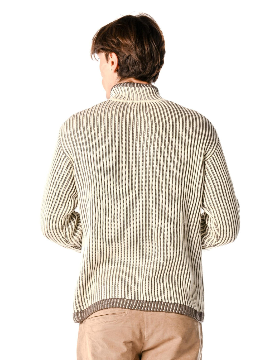 Maglia Gianni Lupo Panna 1/2 zip GL35258 PANNA GIANNI LUPO 