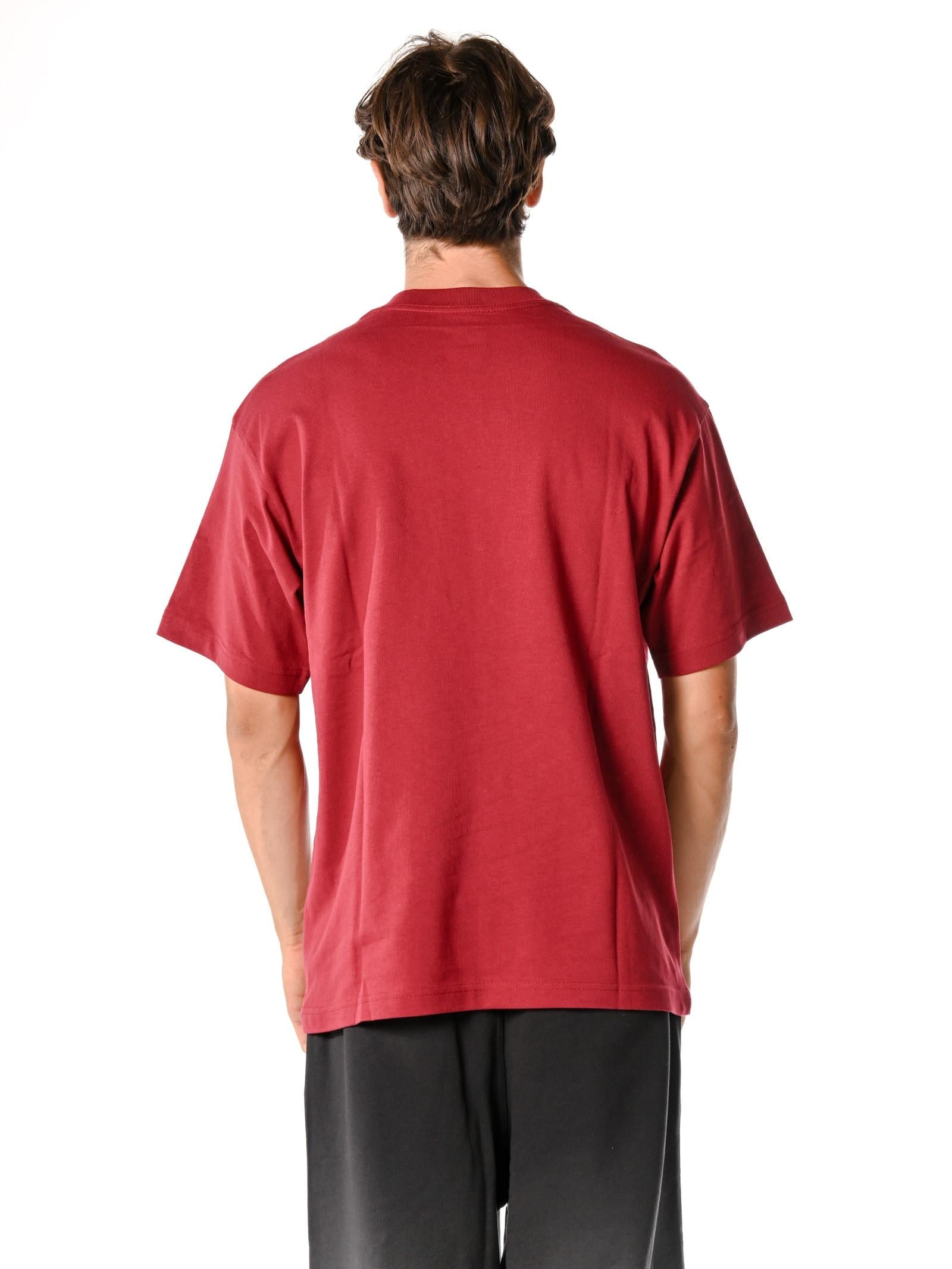 T-shirt Vans Bordeaux logo skate P56 BRD VANS 