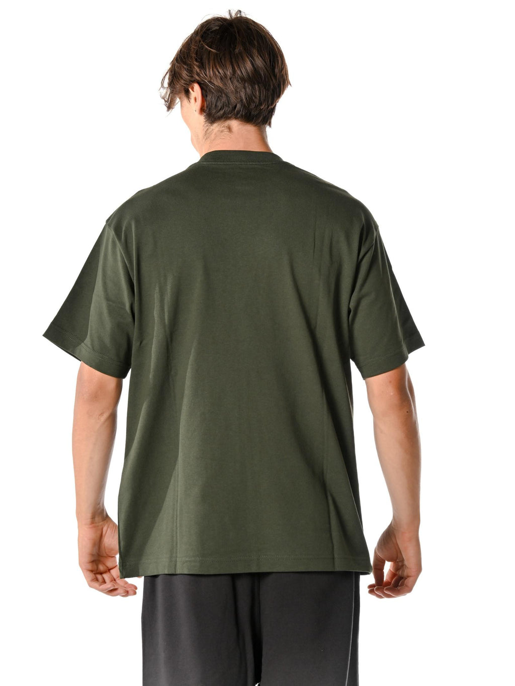 T-shirt Vans Verde logo Loose P1P Dried Kelp VANS 