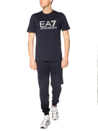 T-shirt Emporio Armani Blu stampa grande 7M001412 UB102 EA7 
