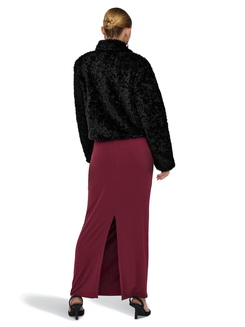 Giubbotto Only Ginny Nero teddy 15352795 /Black ONLY 