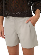 Shorts JDY Beige Geggo a vita alta 15370254 /Chateau Gray JDY 